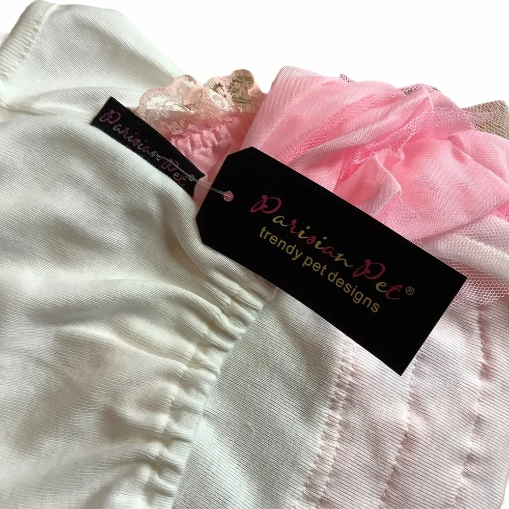 New Parisian Pet‎ Floral Flower Ballet Dog Dress Costume Outfit 15